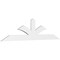 Ekena Millwork Richland Architectural Grade PVC Gable Bracket, 96"W x 24"H x 2"D x 6"F, 6/12 Pitch GBP096X24X0206RIC00 - alternate 1